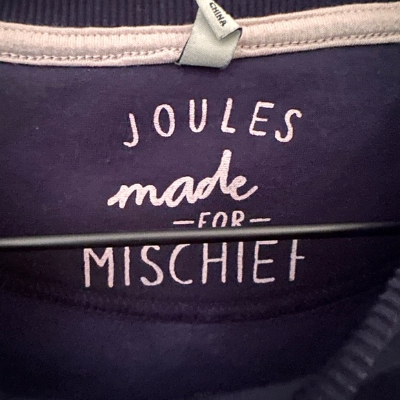 Girls Joules Sequin Unicorn Sweatshirt - Picture 3 of 8